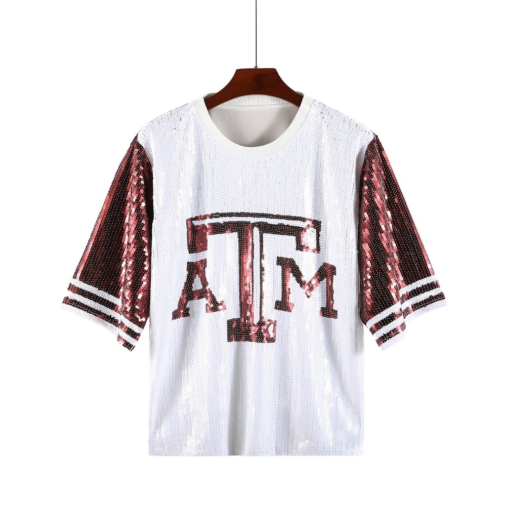 Texas A&M GAMEDAY Sparkly Sequin Tunic Dress